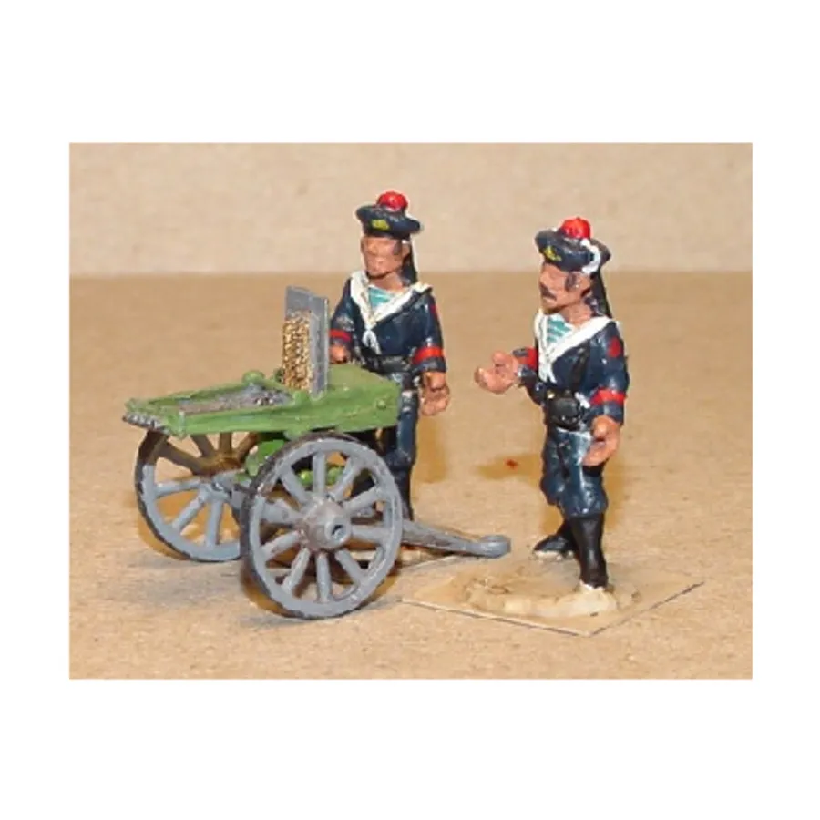 

Пистолет Гарднера французских моряков (28 мм), Colonial Wars Troops (28mm) (Reviresco)