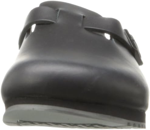 Мюли Birkenstock Boston Super Grip (унисекс), черный — фото 2