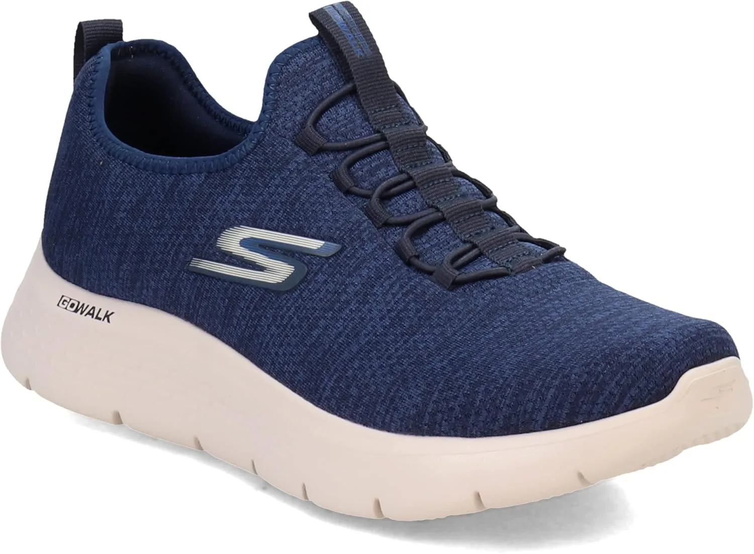 Мужские спортивные кроссовки Skechers Gowalk Flex с воздушной подушкой без шнурков, темно-синий — фото 3
