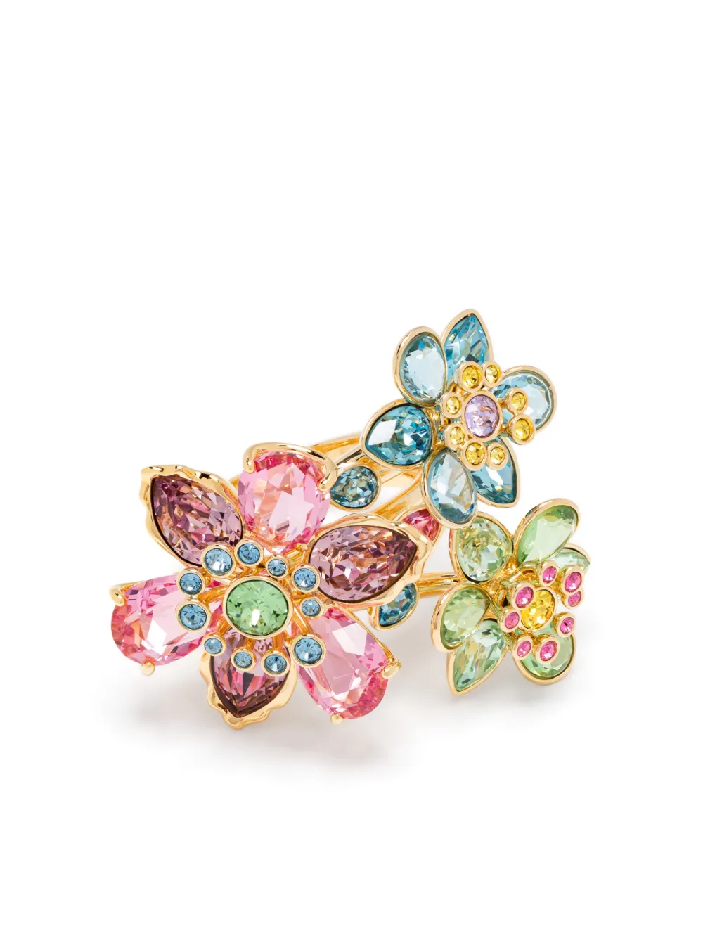 

Кольцо Idyllia Swarovski, золотой