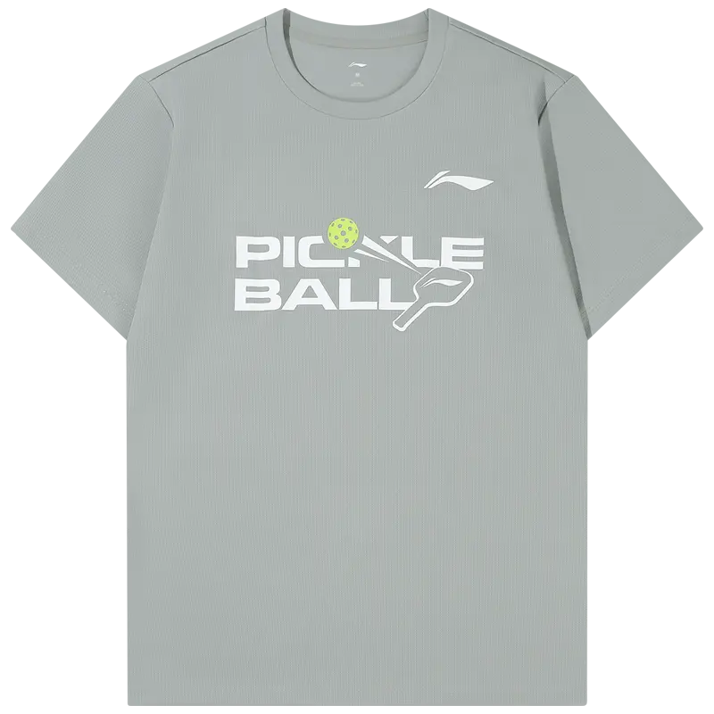 

Футболка Li-Ning с коротким рукавом мужская, ultimate серый