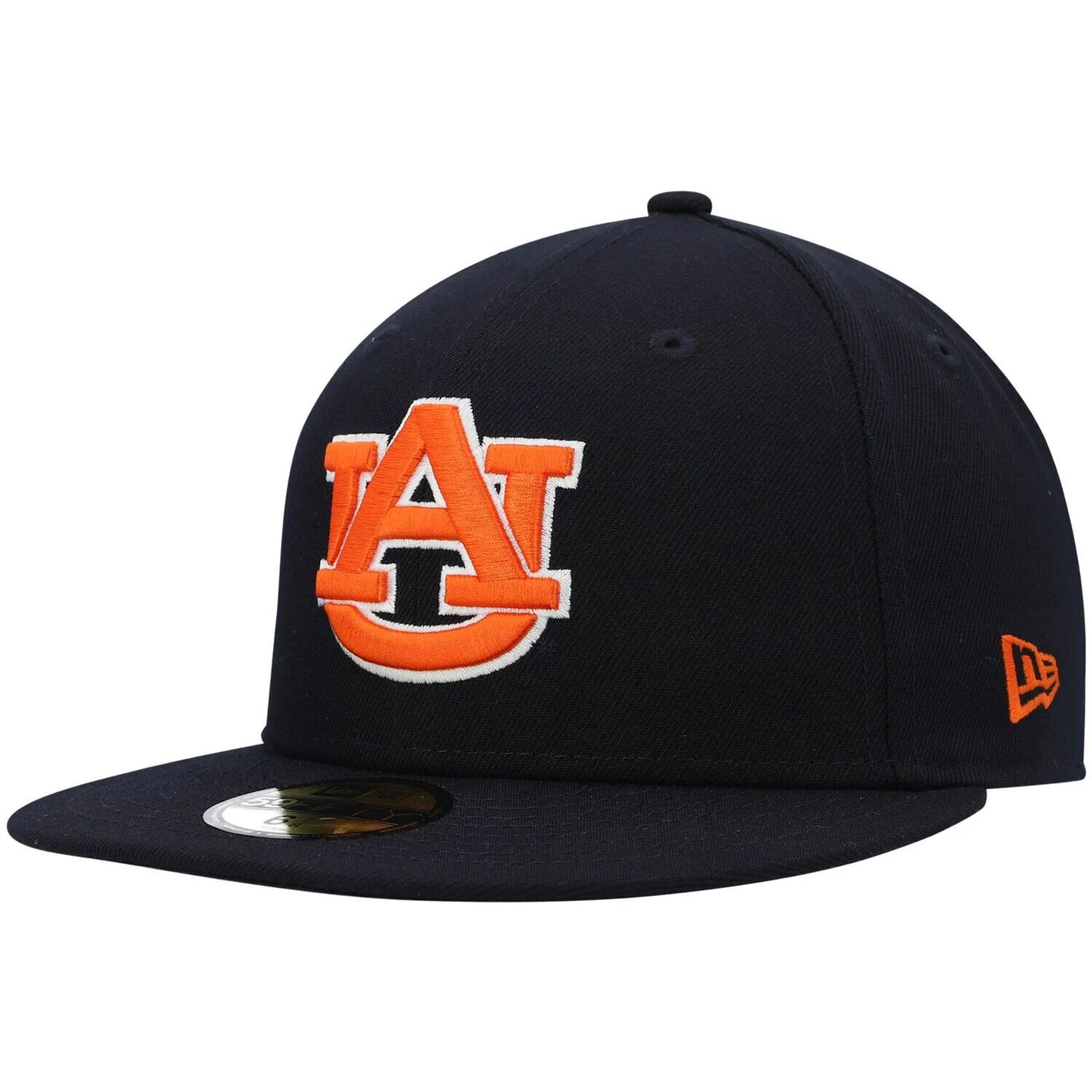 

Мужская базовая шляпа с логотипом New Era Auburn Tigers 59FIFTY