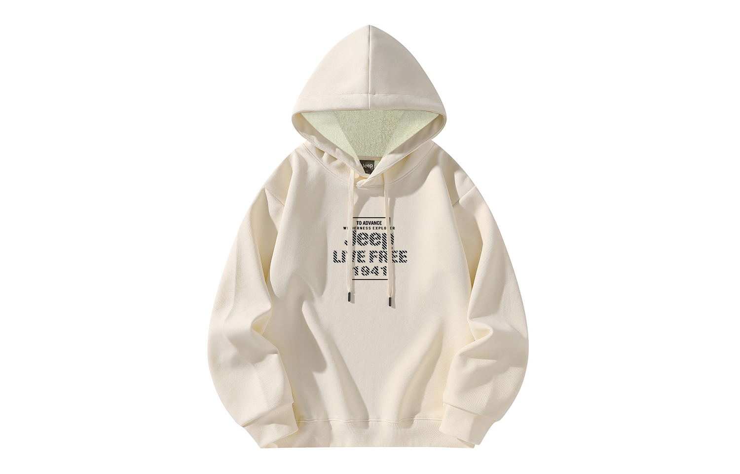 

Свитшот Unisex Crew Neck Moderate Regular Jeep, оранжевый