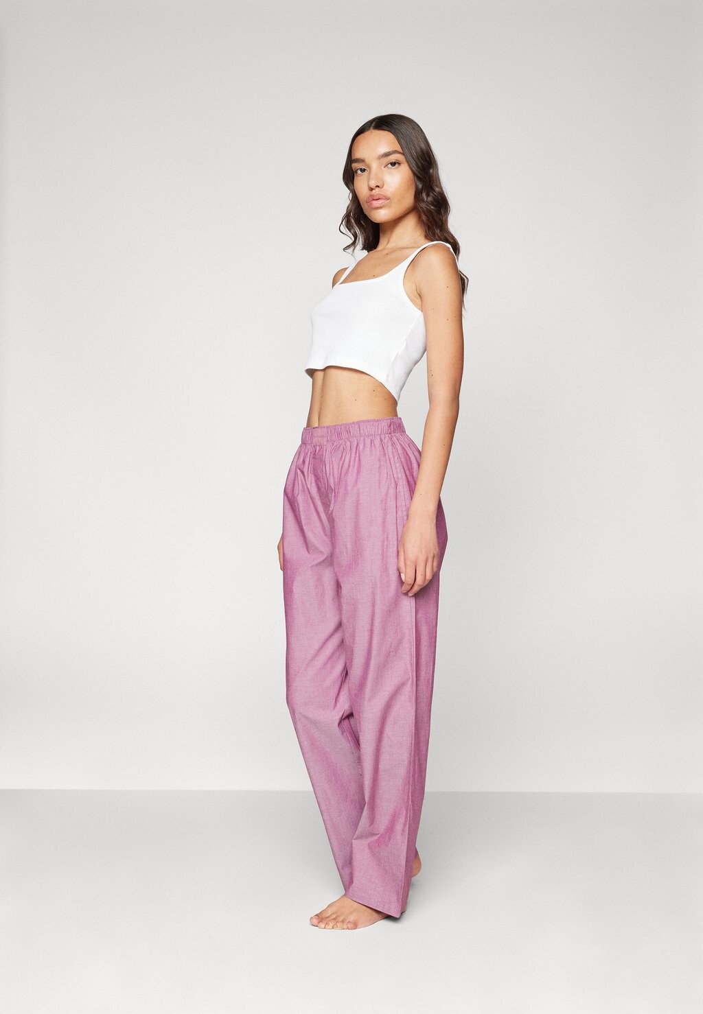 

Пижамные штаны Calvin Klein, фиолетовое зелье Sleep Pant
