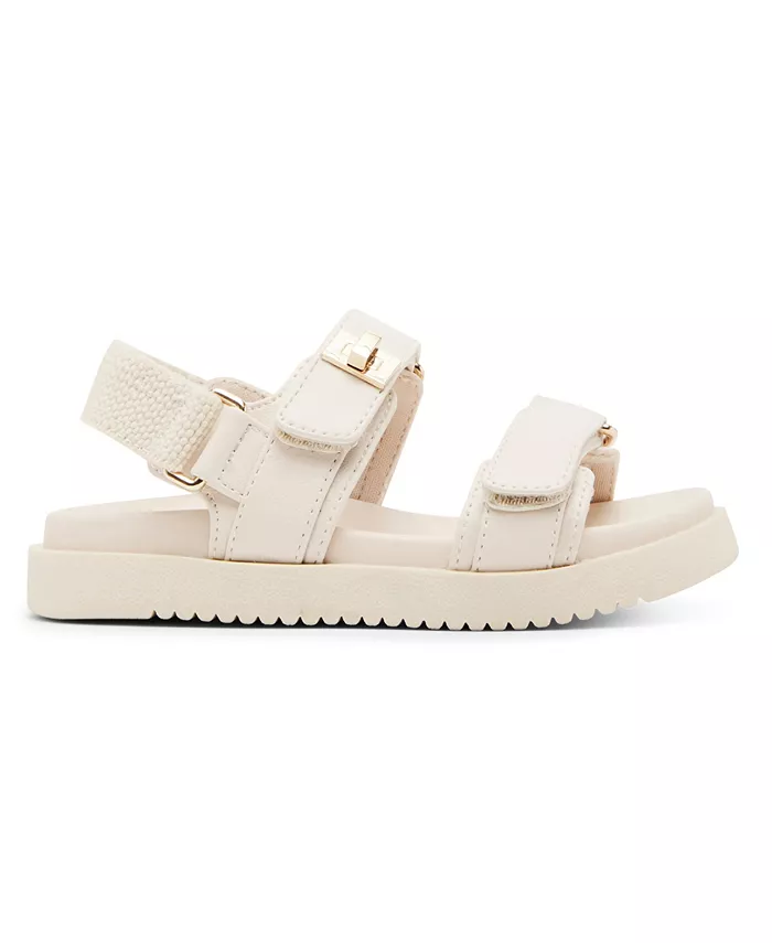 Детские сандалии T-Mona с анатомической стелькой для девочек Steve Madden, коричневый/бежевый — фото 2