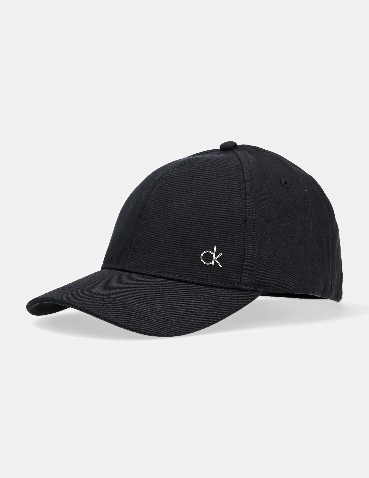 

Хлопковая бейсболка Calvin Klein, черный