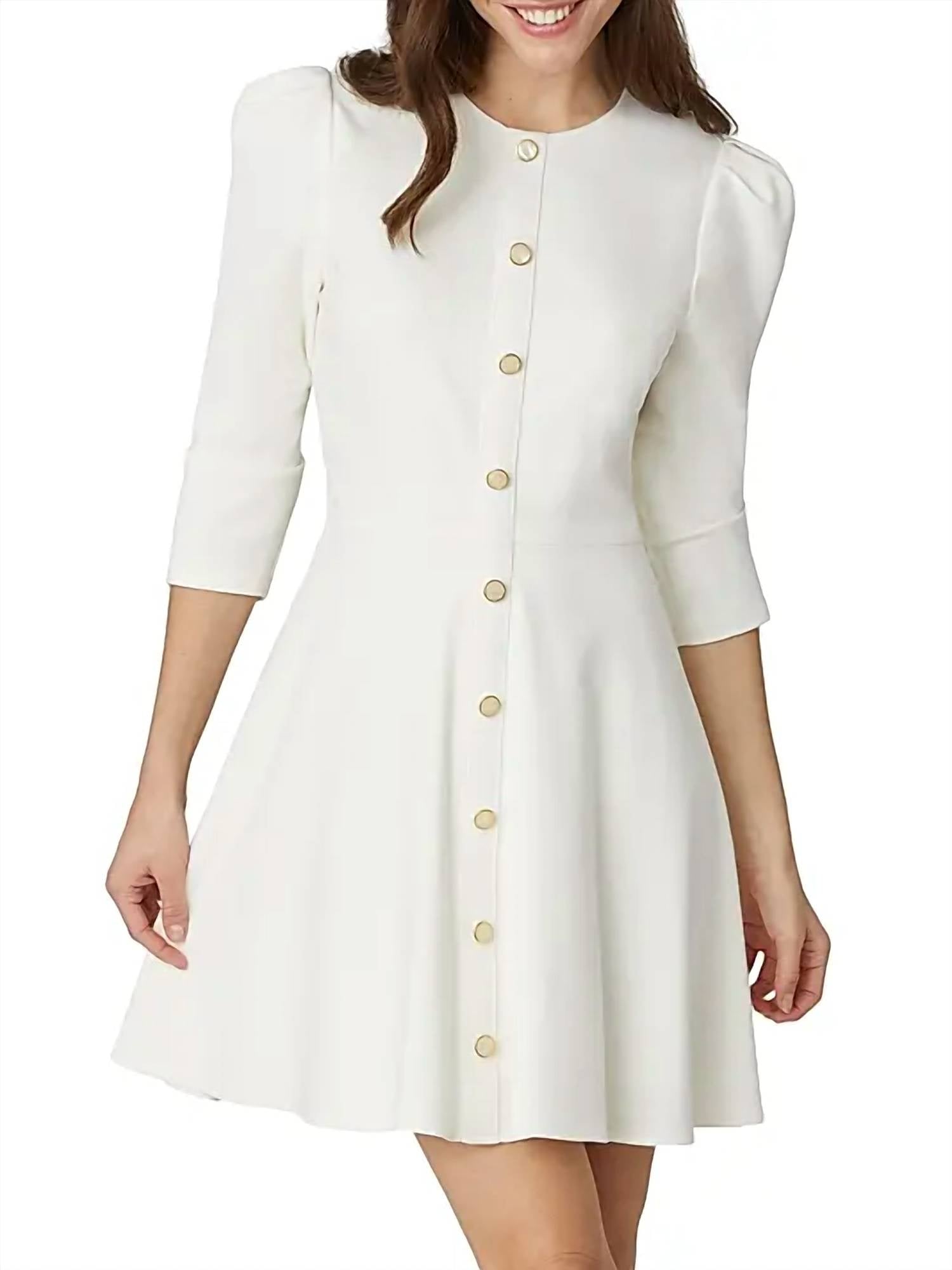 

Платье мини Audra в цвете слоновая кость Shoshanna