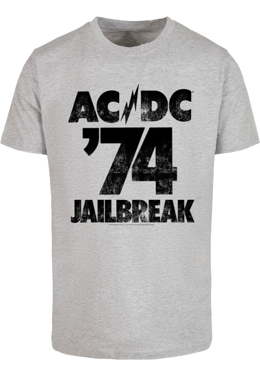 

Рубашка Merchcode ACDC - Jailbreak 74, пятнистый серый