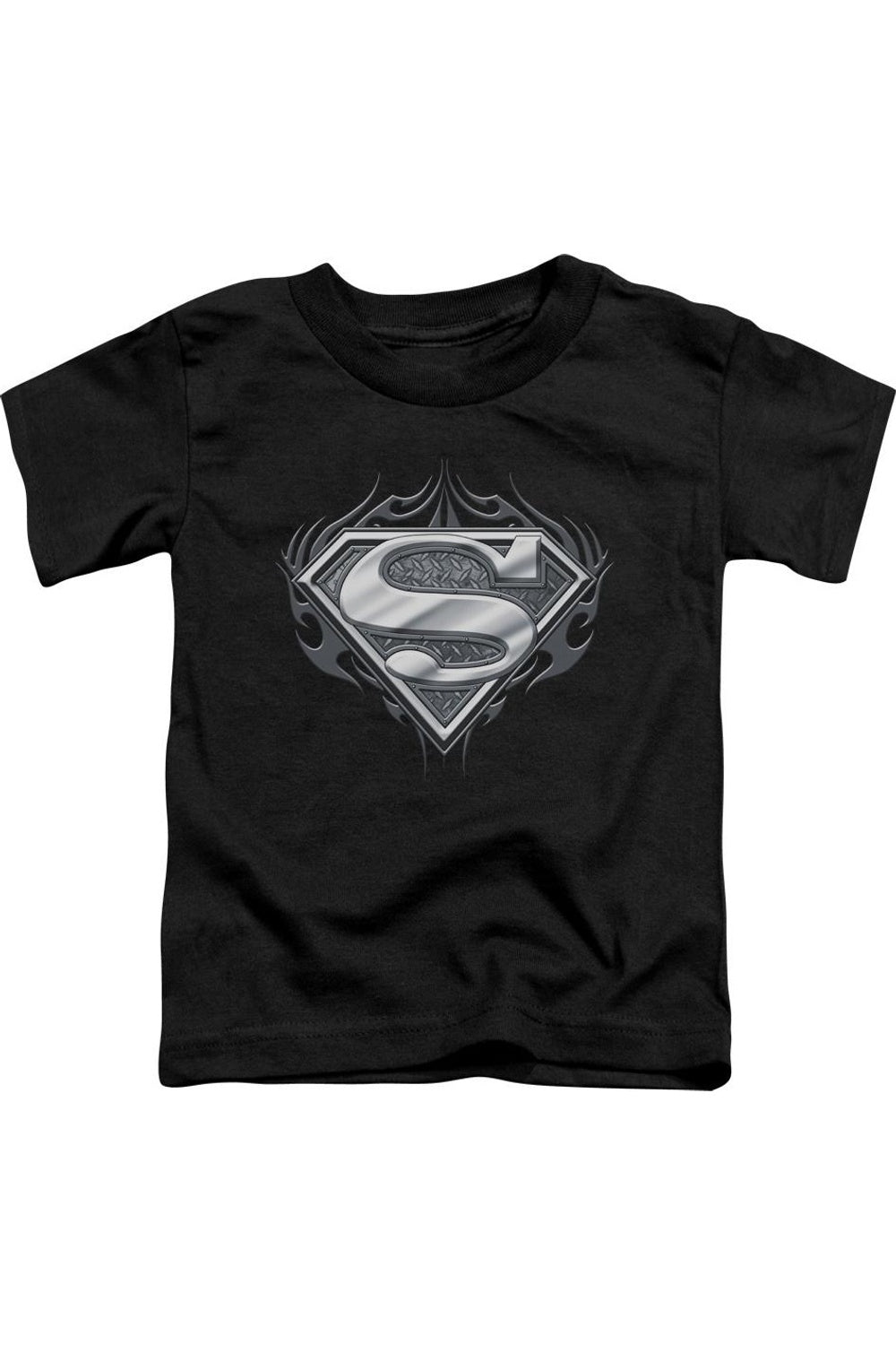 

Футболка с коротким рукавом для малышей "Superman Biker Metal" Gildan, черный