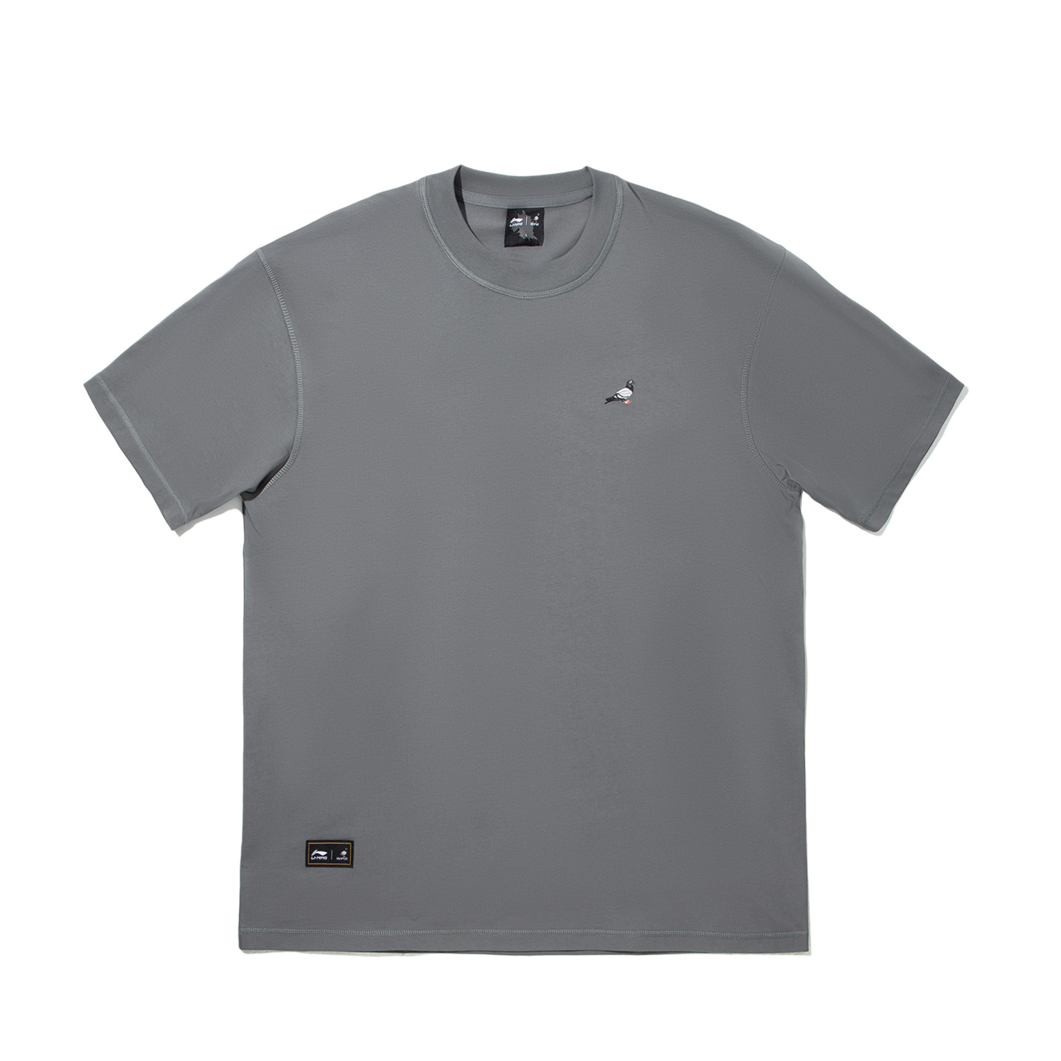 

Футболка Staple мужская Asphalt Gray LiNing, серый