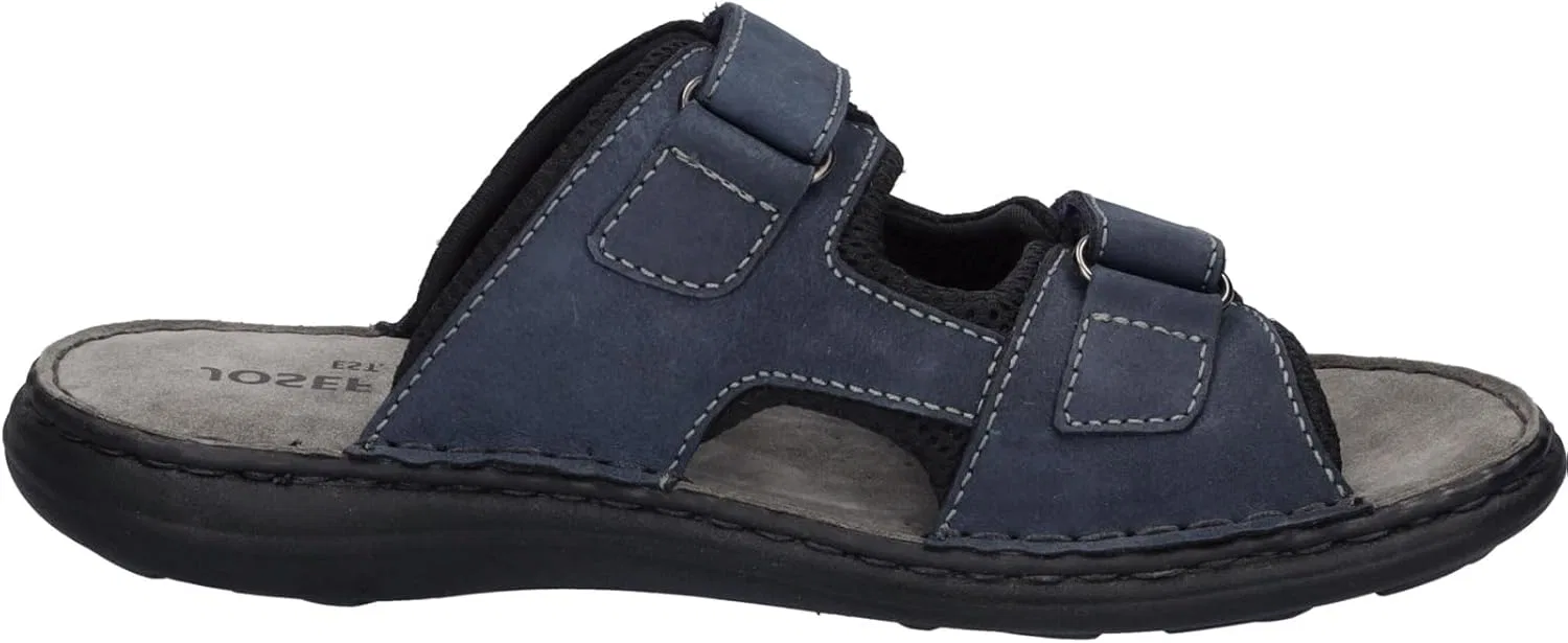 Классические мужские сандалии Josef Seibel Vincent 14, ширина G (стандартная), Jeans Combi — фото 4