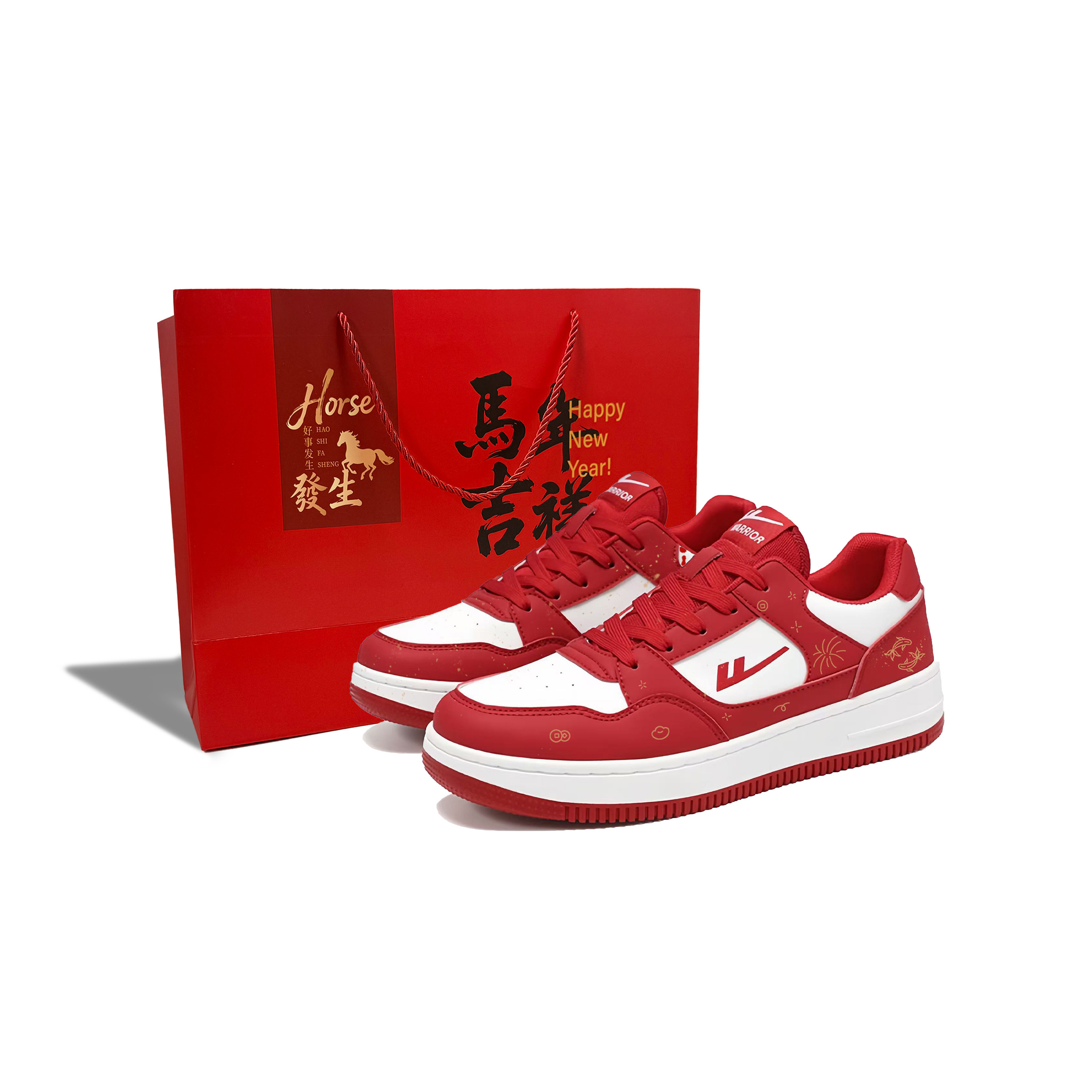 

WARRIOR Кроссовки для скейтбординга Unisex Low top Red