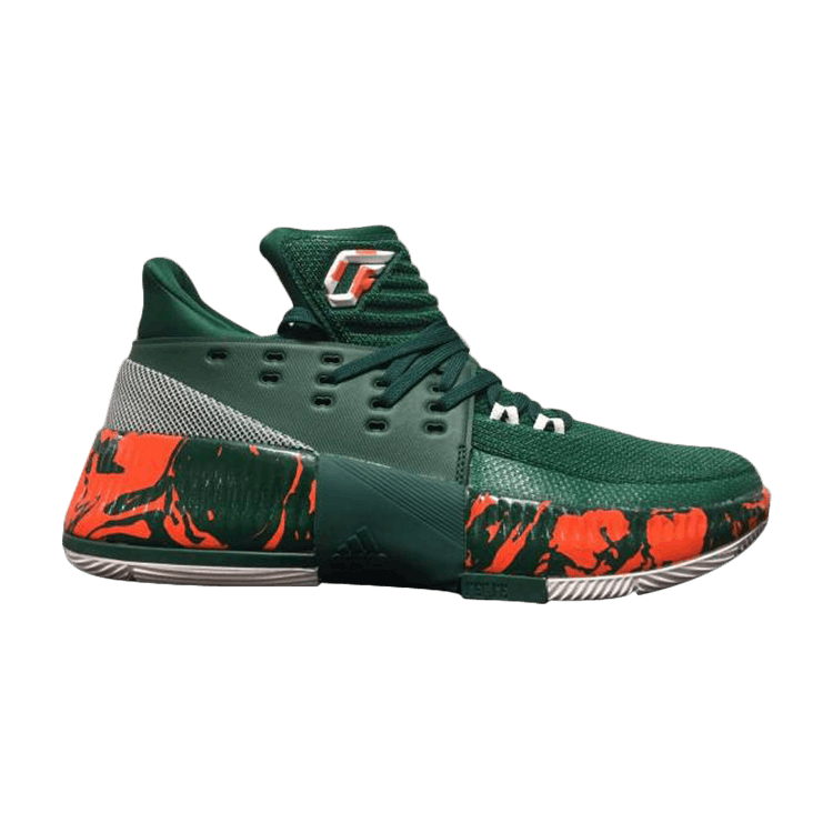 

Кроссовки SM D Lillard 3.0 March Madness 'Miami Hurricanes', зеленый