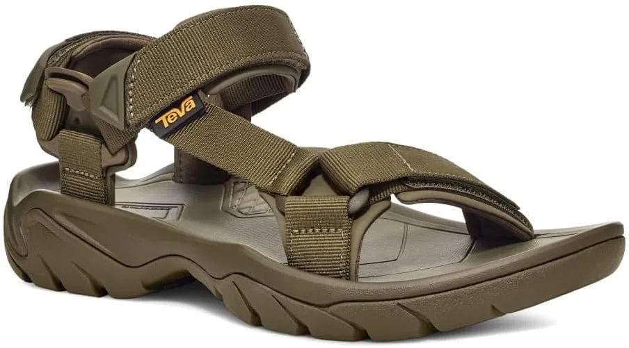 Teva Terra FI 5 - мужские сандалии, зеленый — фото 2
