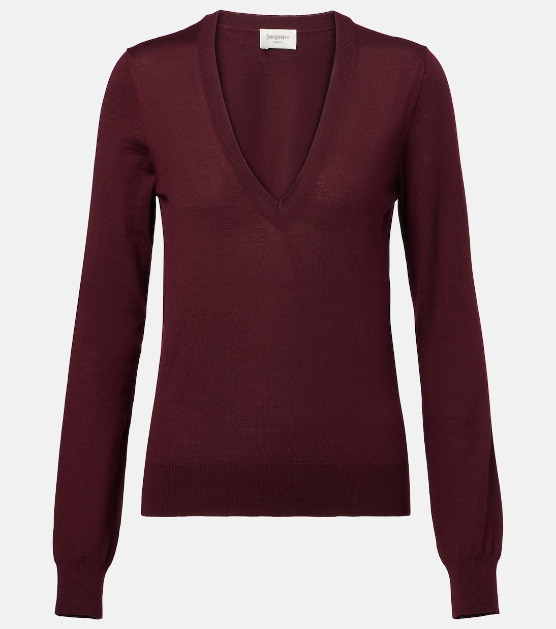 

Шерстяной свитер Saint Laurent, Bordeaux