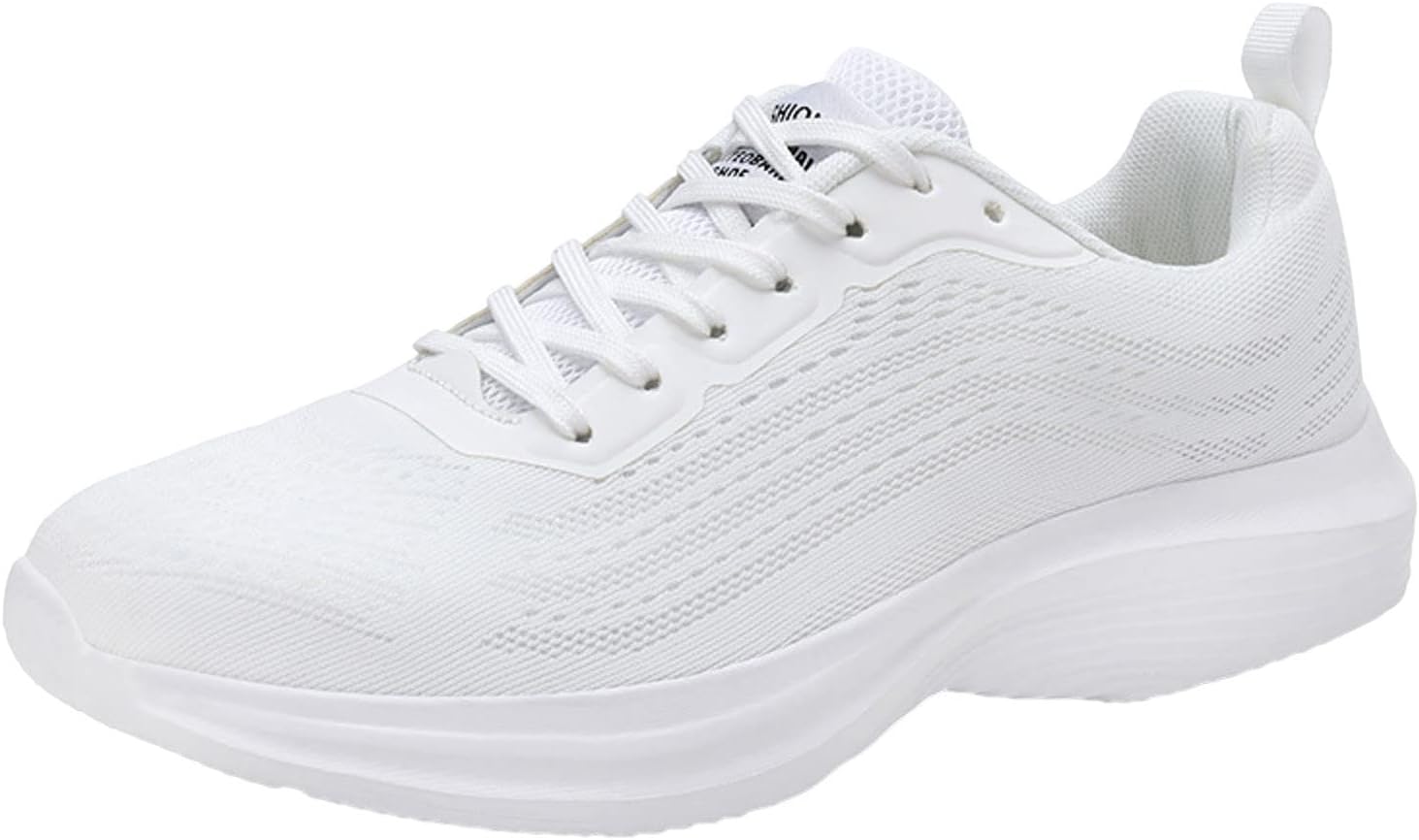 

Мужские плетеные туфли с сеткой, легкие и дышащие, модные кроссовки, удобные, противоскользящие туфли, безопасная обувь для повседневной носки Generic, белый