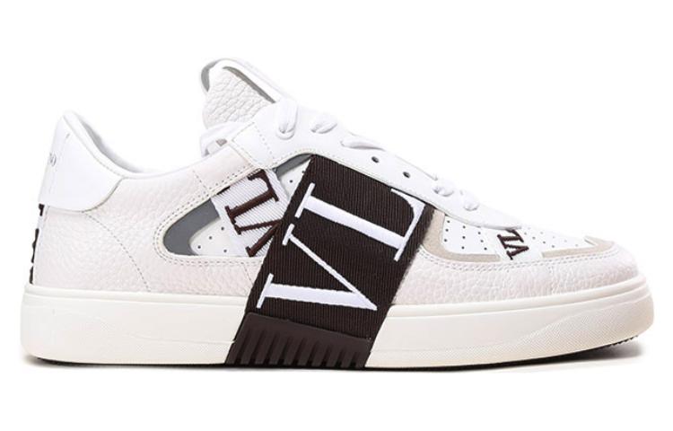 VL7N Низкие Стильные Скейтерские Кроссовки Мужские Белые Valentino — фото 2