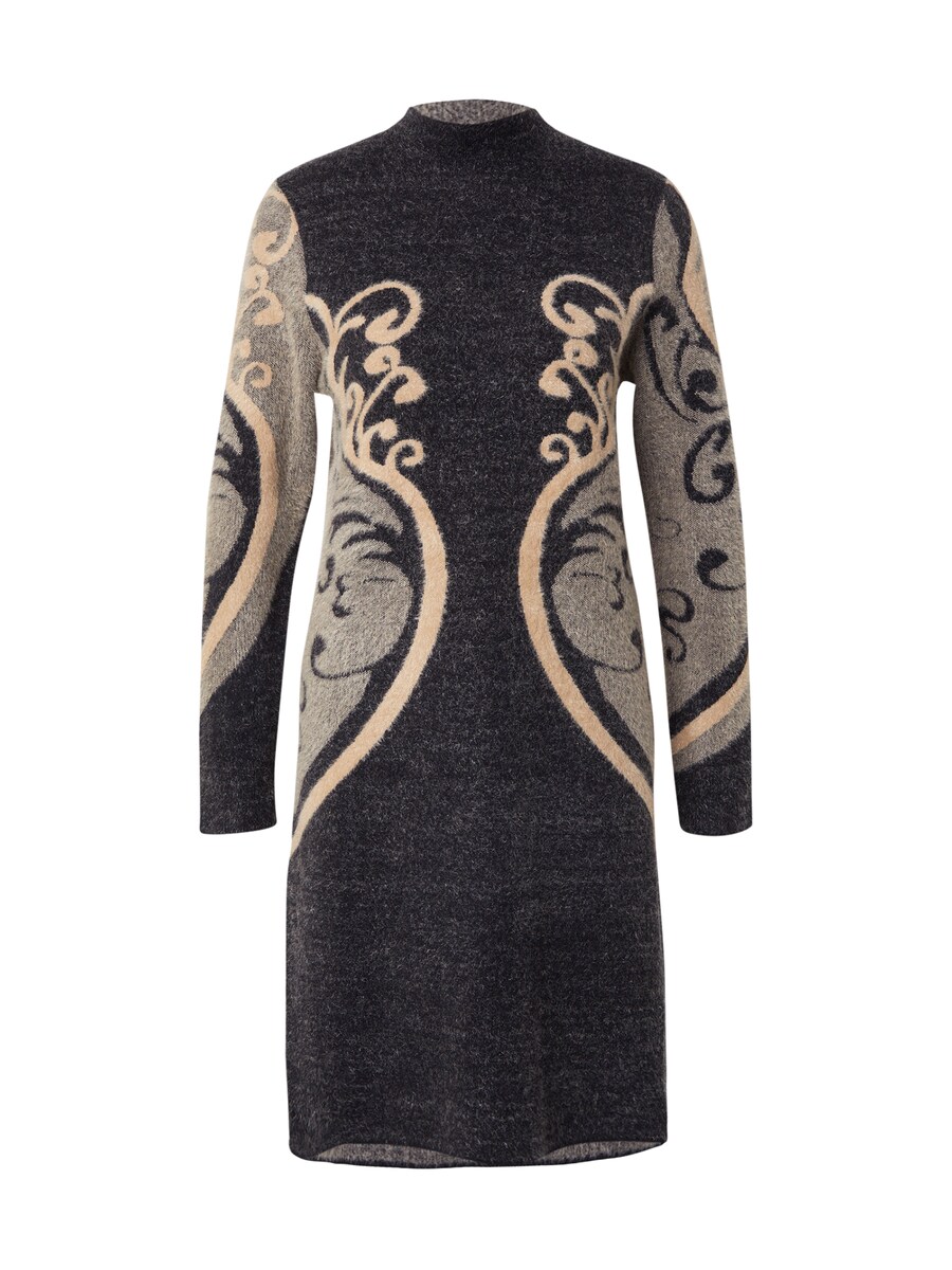 

Вязаное платье Derhy CALYPSO, mottled black