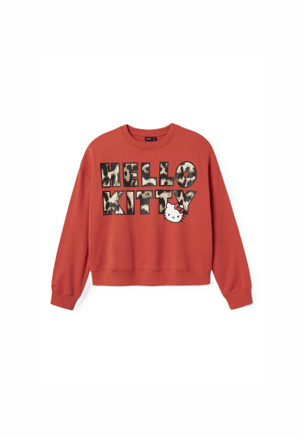 

Толстовка NLFVOMA HELLOKITTY XLSHOR SWEBRU LAD SKY Name it, светло-красный