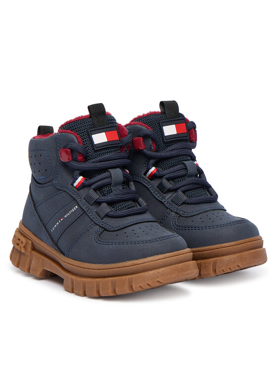 Туфли на шнуровке T1X5-34127-1696800 Tommy Hilfiger, синий — фото 2