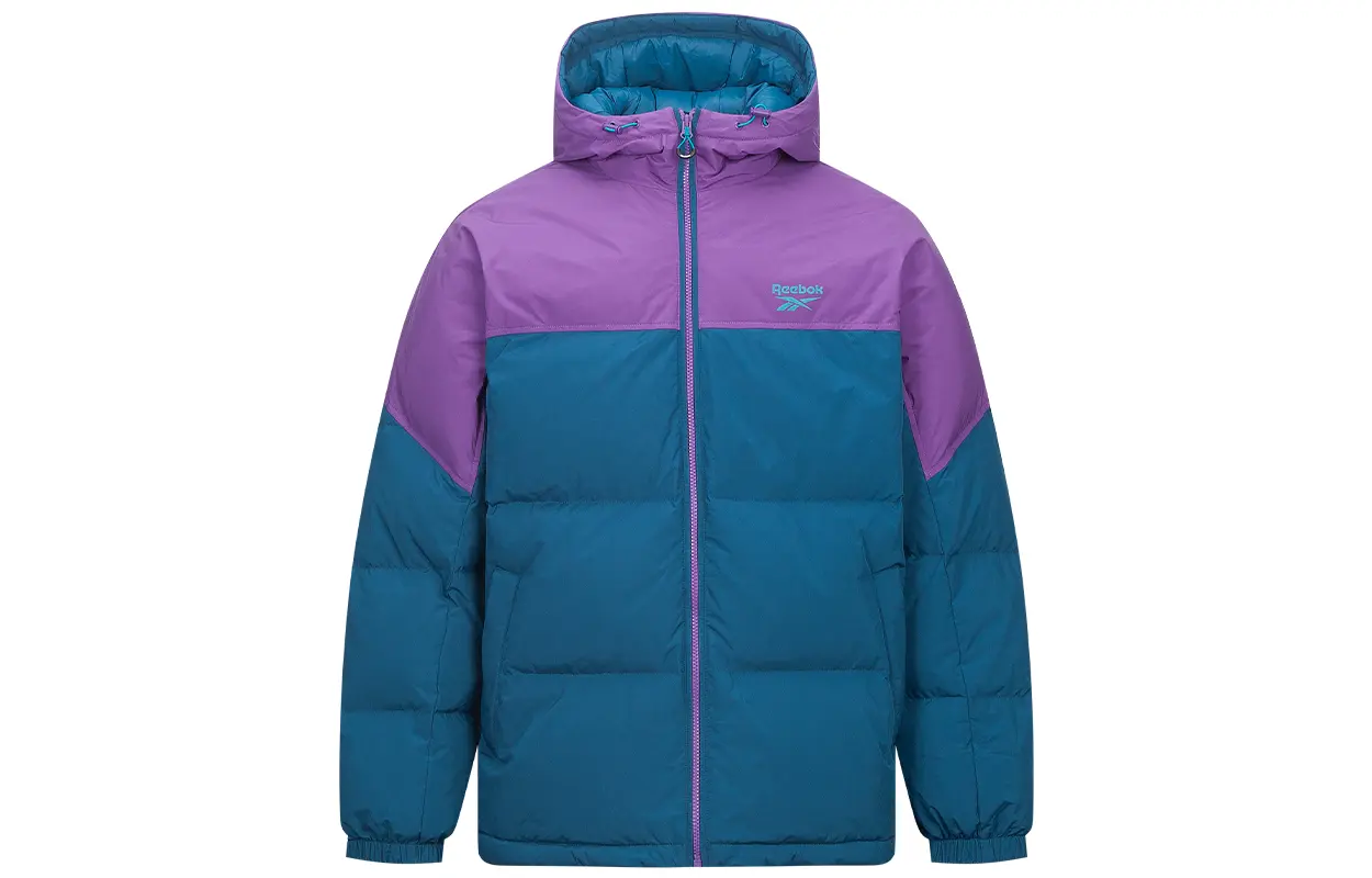 

Reebok Пуховик унисекс полкового синего цвета Regimental Blue, Legion Blue