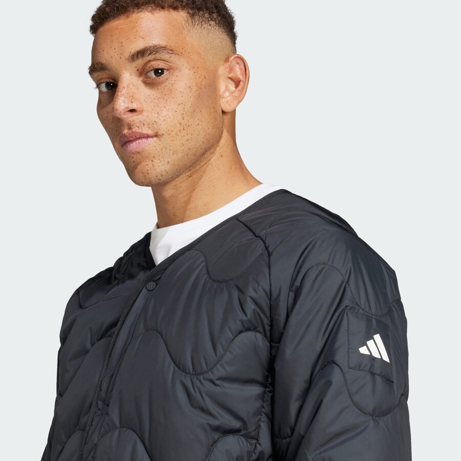 Спортивная куртка ADIDAS SPORTSWEAR Nuganic, черный — фото 3