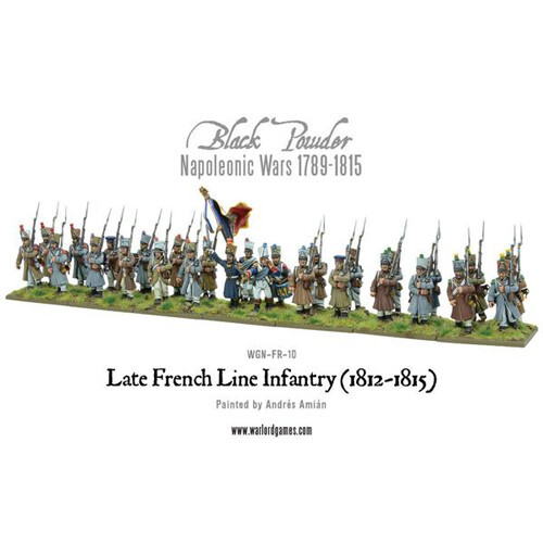 

Миниатюра Warlord Games Black Powder: Late French Line Infantry (1812-1815)