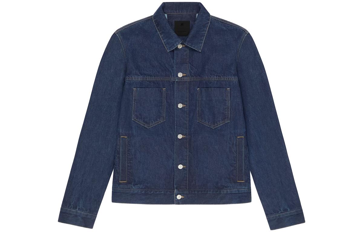 

Givenchy Хлопковая джинсовая куртка, Indigo
