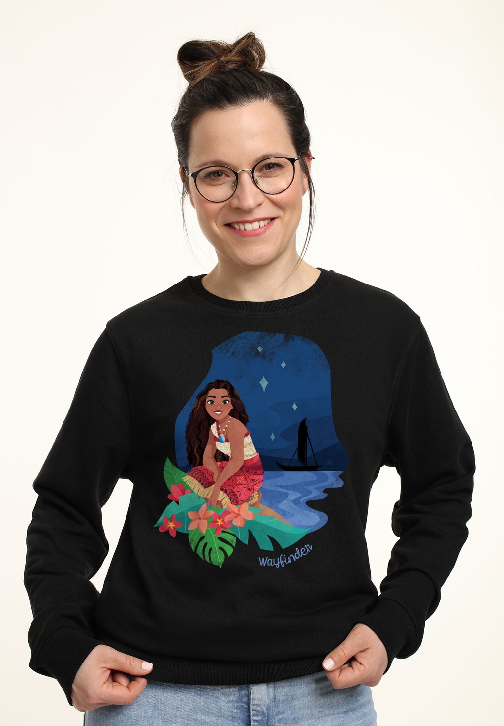 

Толстовка MOANA 2 WAYFINDER Disney, черный
