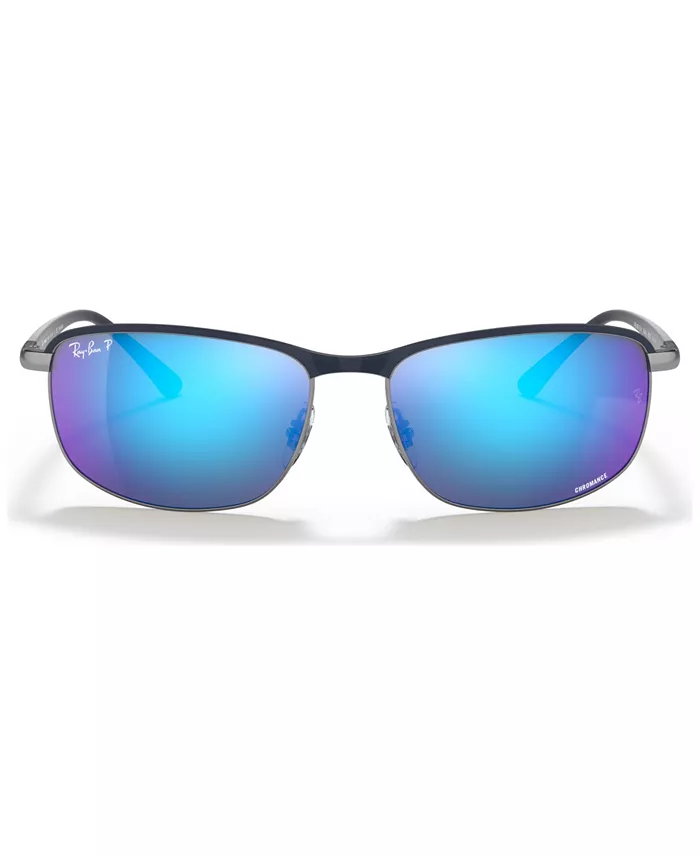 

Унисекс поляризованные солнцезащитные очки, RB3671CH 60 Ray-Ban, синий