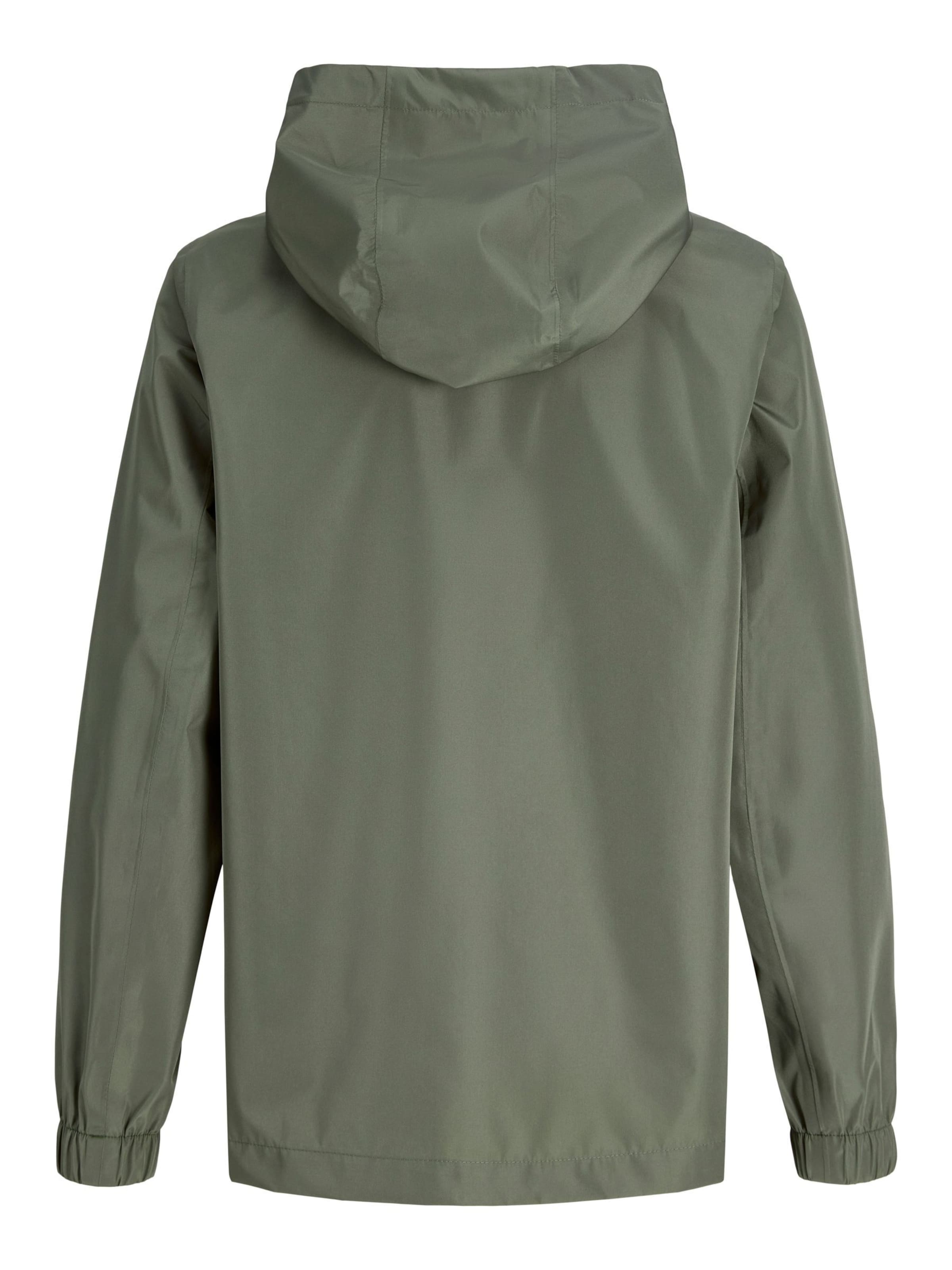 Jack & Jones Junior Куртка для межсезонья в зеленом цвете — фото 2