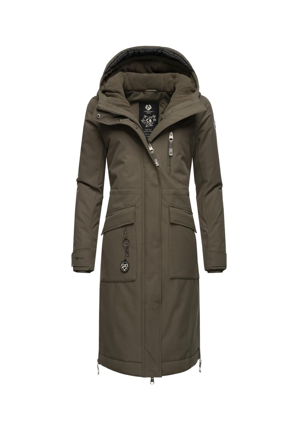 

Зимнее пальто Refutura Remake Ragweartm, оливковый