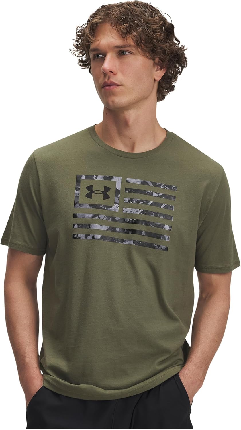 

Мужская футболка Under Armour с принтом «Флаг свободы»., Marine Od Green/Black, Черный, Мужская футболка Under Armour с принтом «Флаг свободы»., Marine Od Green/Black