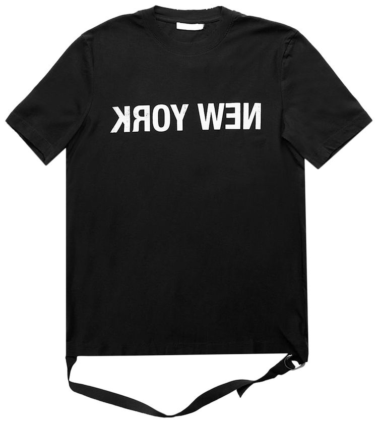 

Футболка Helmut Lang New York Seatbelt Tee 'Black', черный