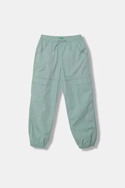 Джоггеры детские United Colors of Benetton, бирюзовый