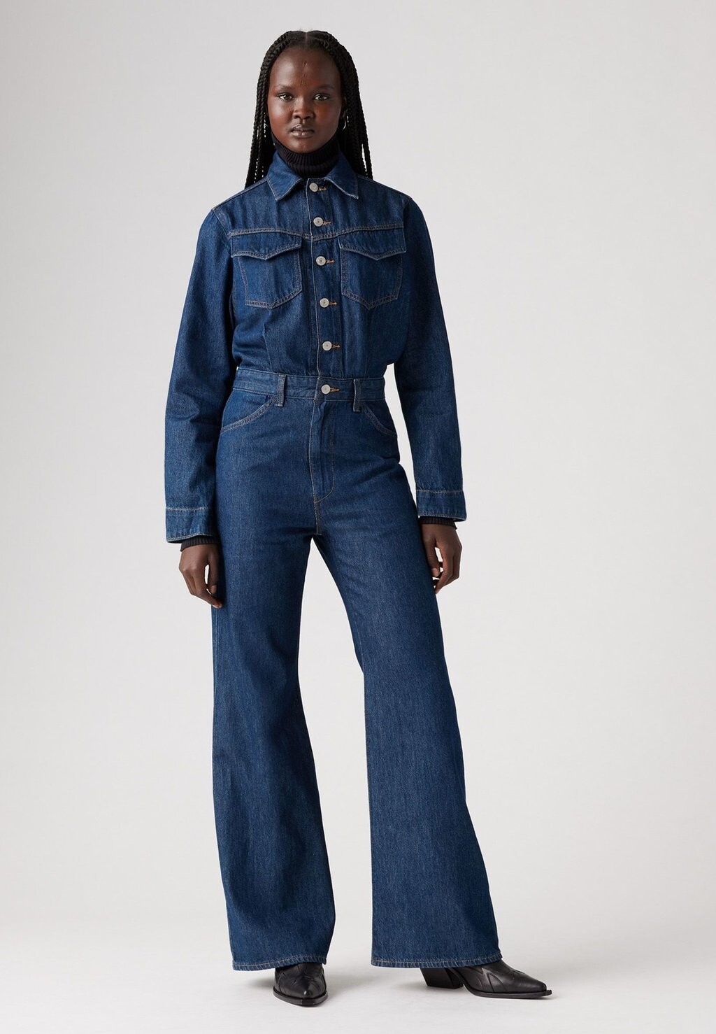 

Комбинезон WESTERN Levi's, синие джинсы