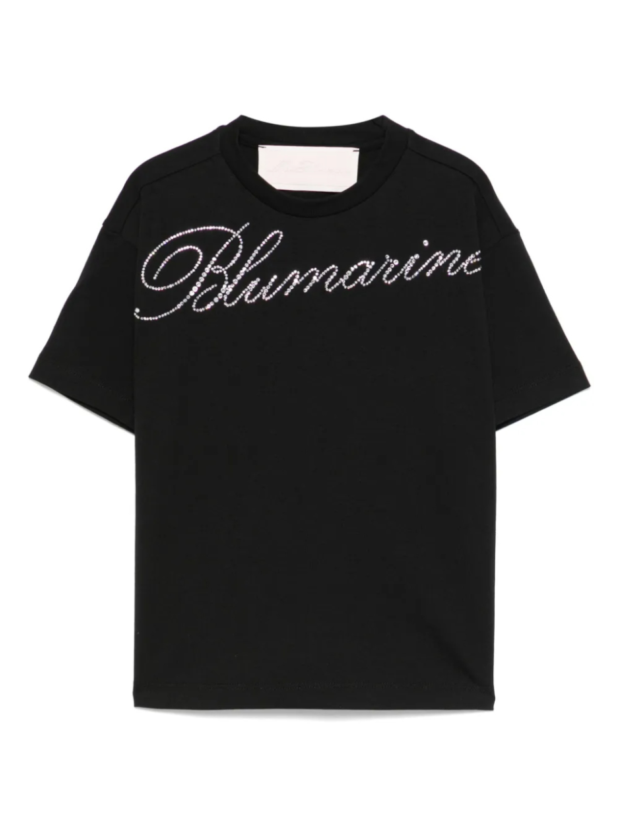

Miss Blumarine футболка с логотипом, черный