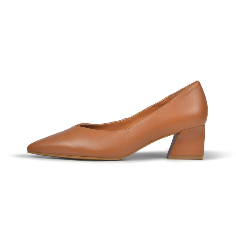 ROCKPORT Женские туфли на платформе с массивным каблуком 5 см коричневые, цвет Brown