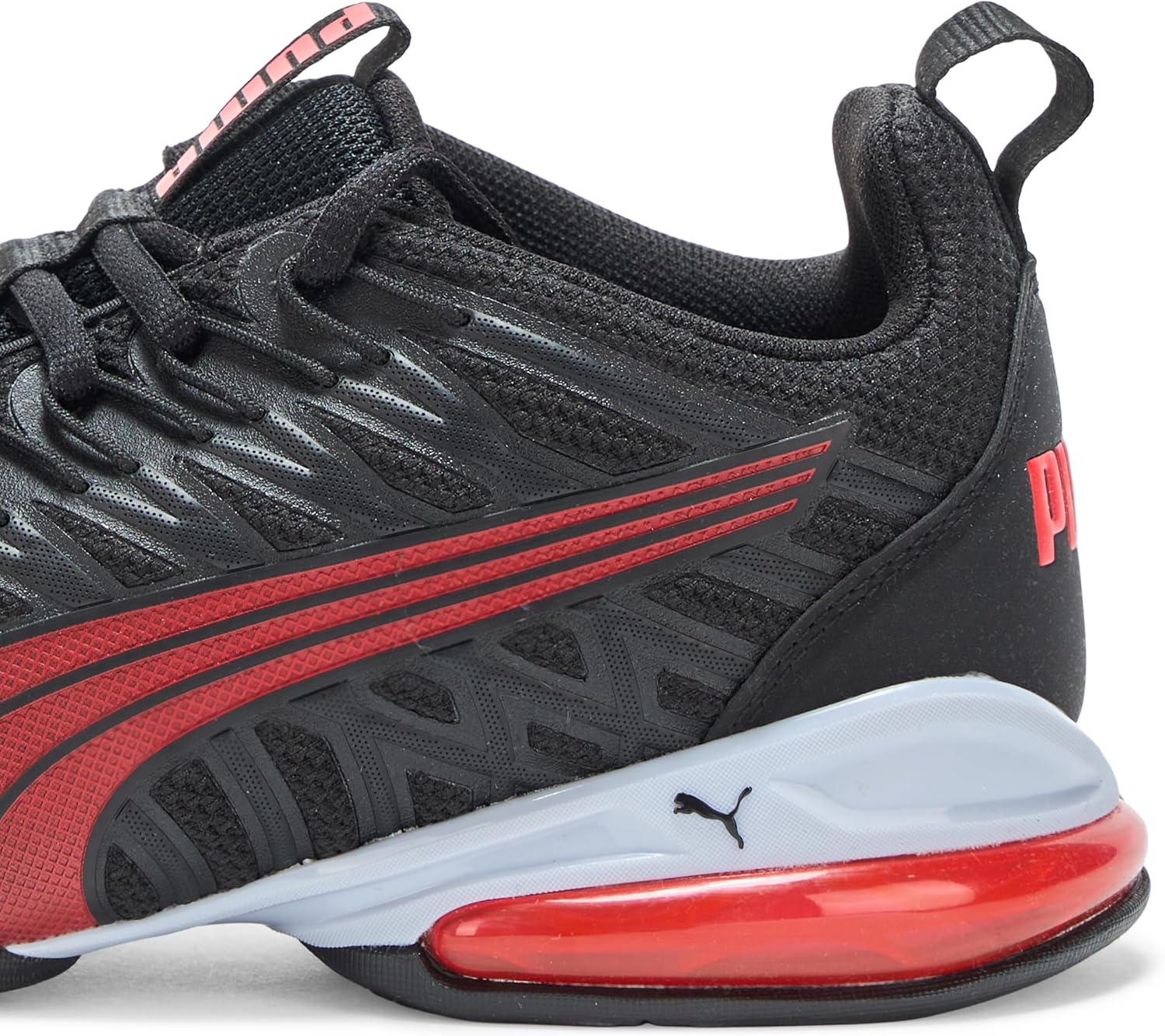 Кроссовки Puma Voltaic Evo для детей и подростков унисекс, черный/красный — фото 4