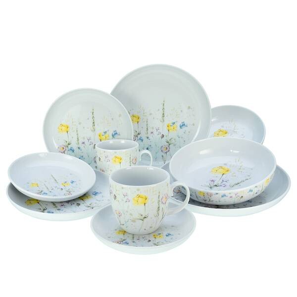 

Комбинированный сервис, луговой цветок Creatable, белый