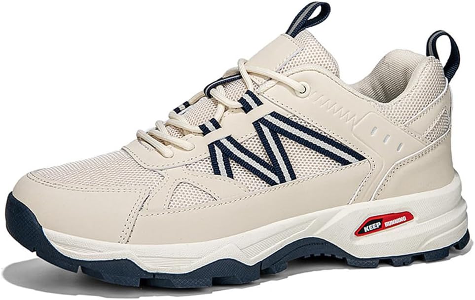 

Мужские походные кроссовки для туризма Низкие треккинговые обувь для восхождений Прогулок Походов Кемпинга По тропам Lippan, бежевый