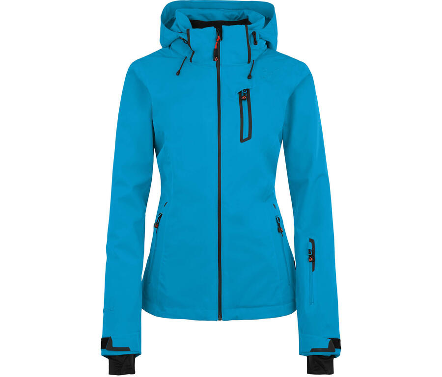 

BERGSON Лыжная куртка и куртка для активного отдыха на подкладке, водонепроницаемость 20 000 мм водяного столба, синяя