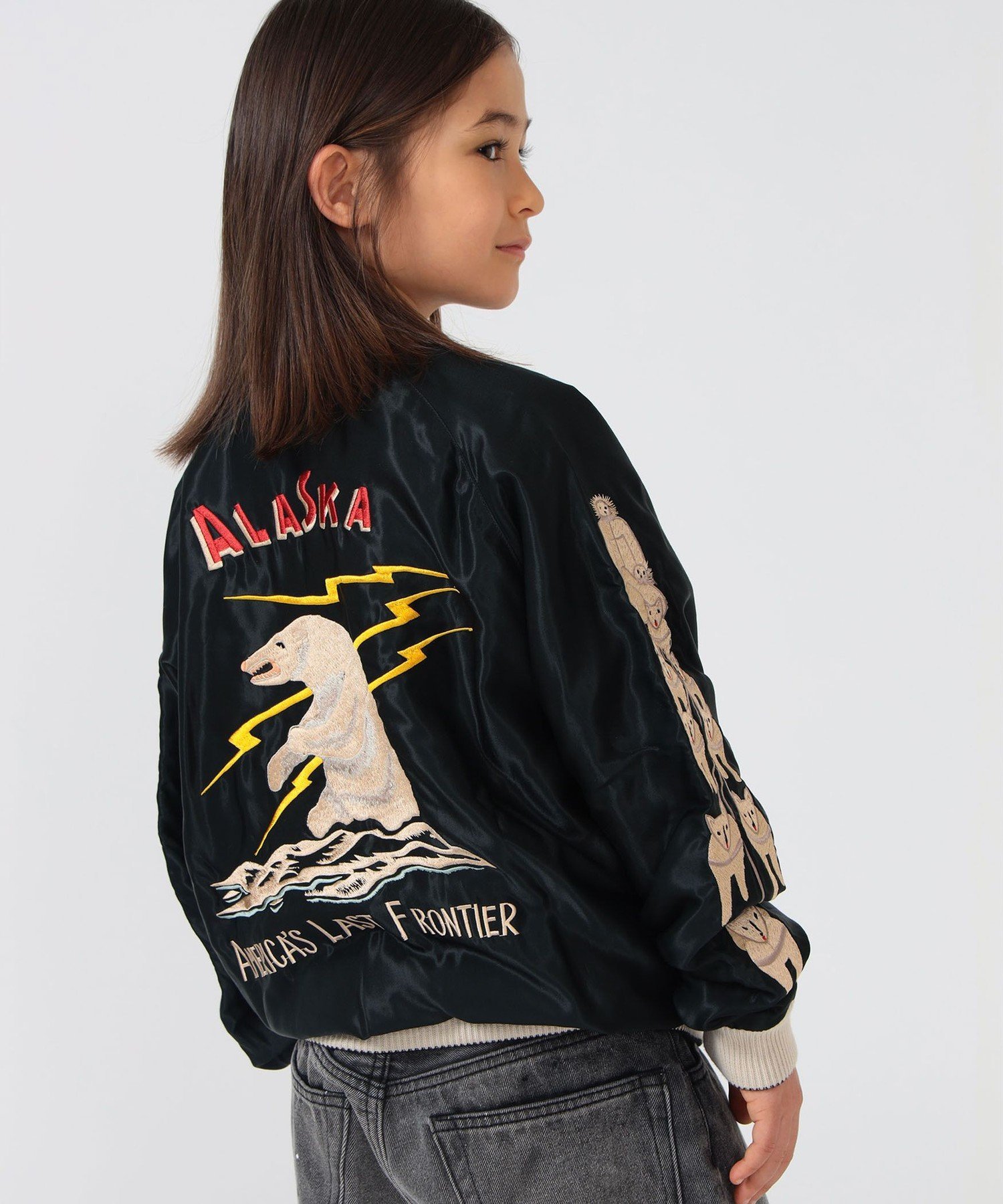 Пиджак Tailor Toyo / Alaska Souvenir Jacket (130~160 см) 26SS Kodomo Beams, Black
