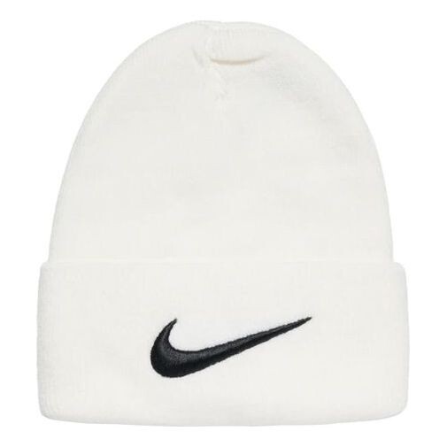 

Бейсболка x stussy cuff beanie 'white' Nike, белый