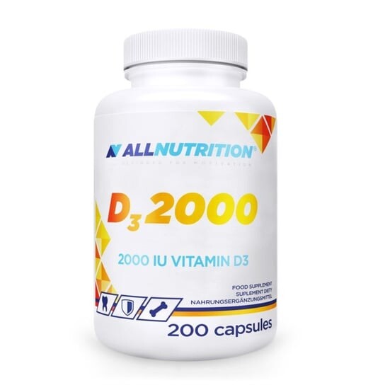 

Allnutrition, витамин D3 2000, 200 капсул.