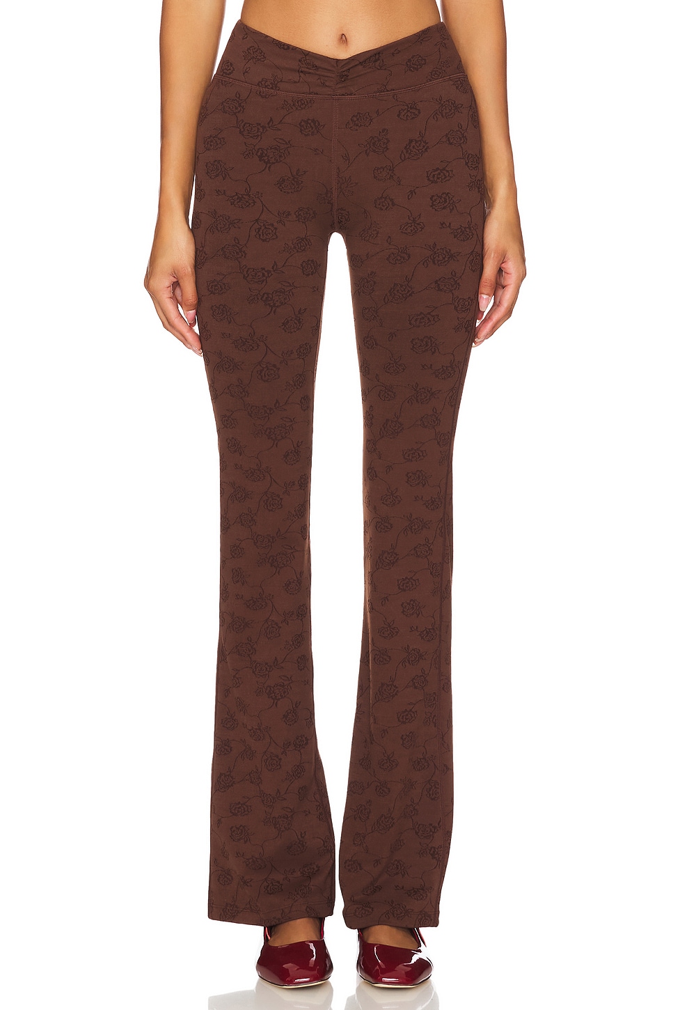 

Леггинсы жаккардовые clementine shine Frankies Bikinis, коричневый