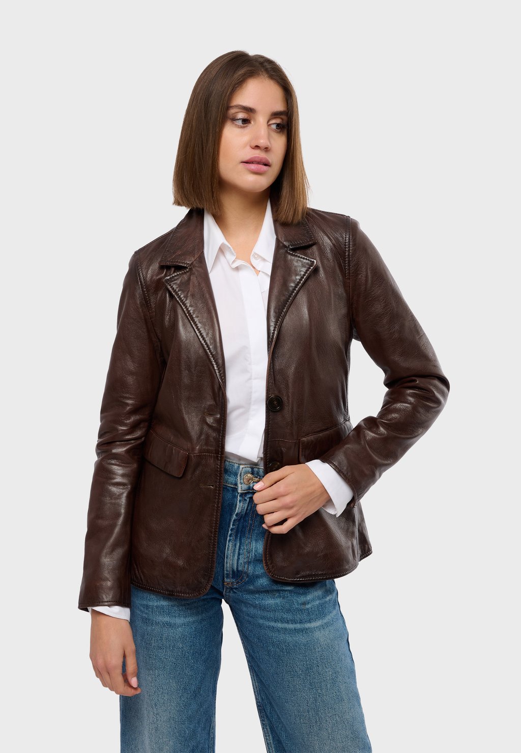 

Кожаная куртка LEGACY Oakwood, цвет Cognac Color