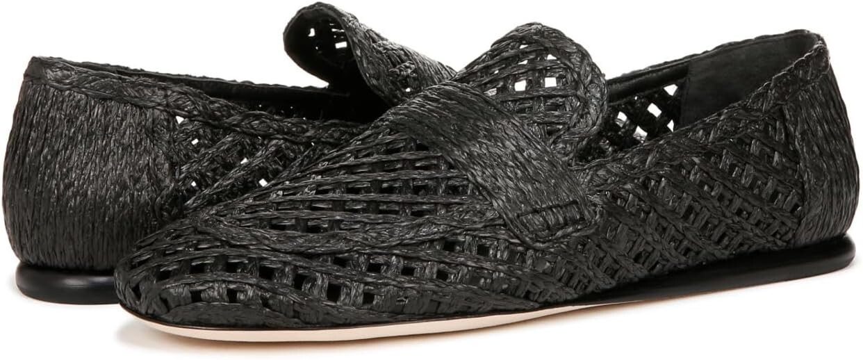 

Лоферы Vince Davis Raffia, цвет Black Raffia