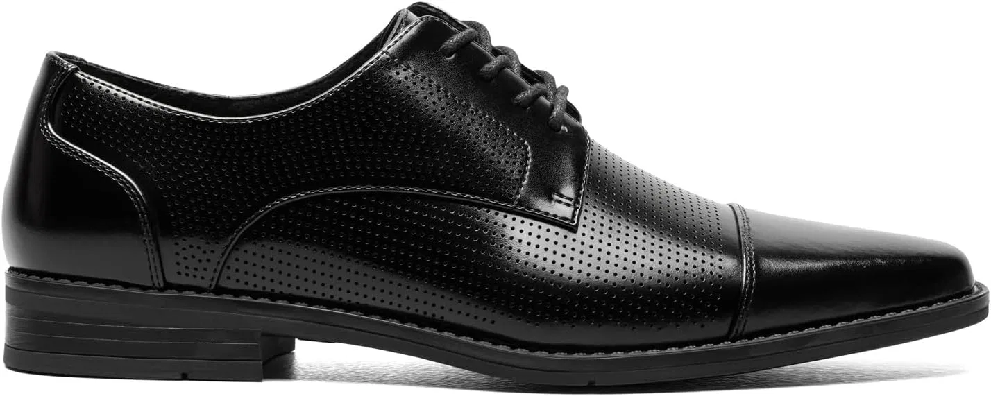 Туфли Stacy Adams Herren Kepler Zehenkappe Oxford, Black — фото 3