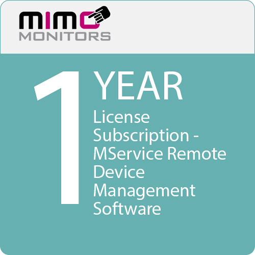 

Mimo Monitors License for MService Remote Device MCT-MSERVICE 1